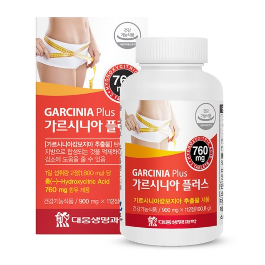 Daewoong Life Science Гарциния Плюс, 112 таблеток