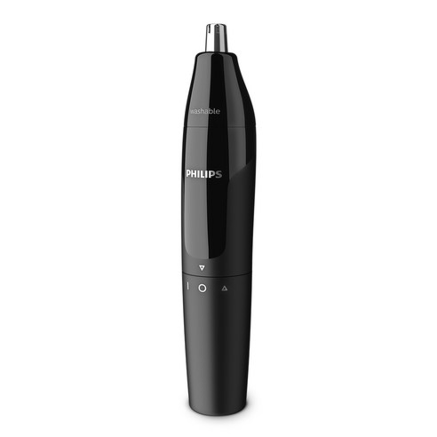 Водонепроницаемый триммер для волос в носу Philips с безопасным лезвием NT1620/15