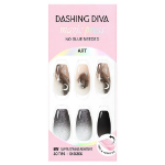 Набор типсов для ногтей Desing Diva Magic Press, Dreamy Black, 1 набор (скидка-10%)
