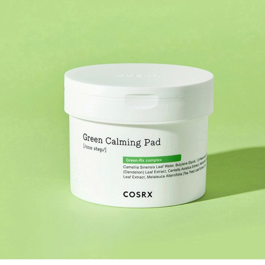 Очищающие и успокаивающие пэды COSRX One Step Green Calming Pad, 70 шт