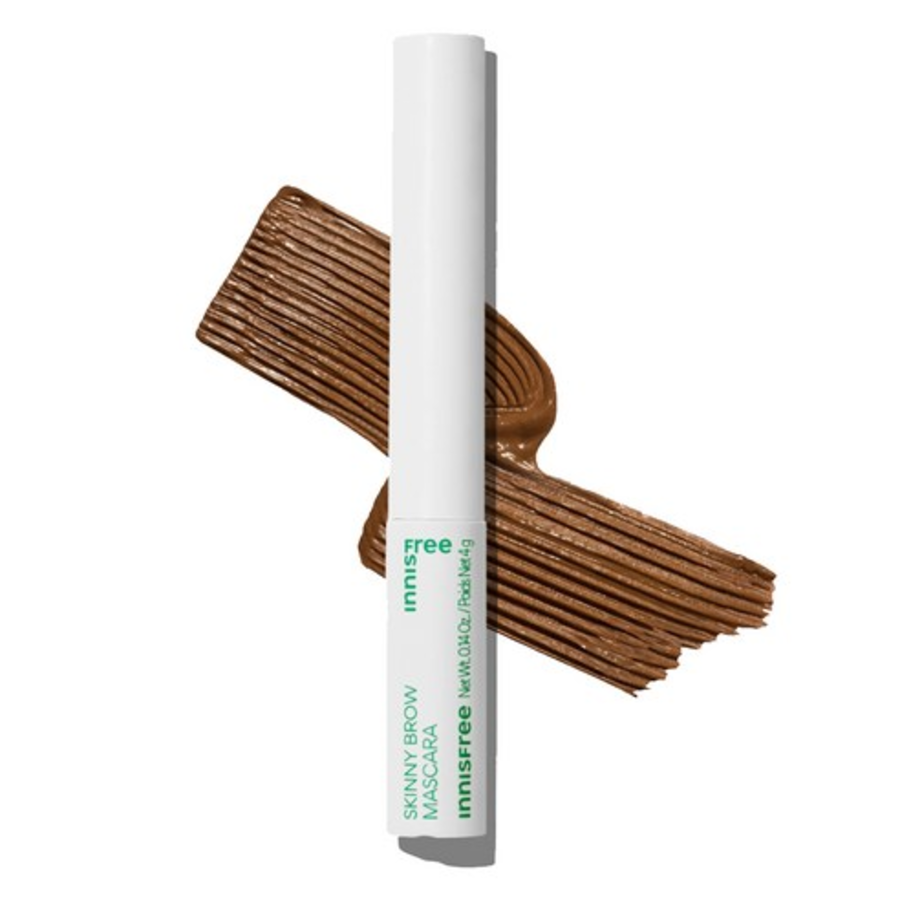 Innisfree Skinny Browcara 4g – тушь для бровей с тонкой щёточкой, 4 г   № 4 Светло-пепельно-коричневый