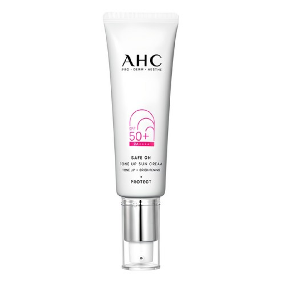 Солнцезащитный крем AHC Safe On Tone Up SPF50+ PA++++, 50 мл (скидка -54%)