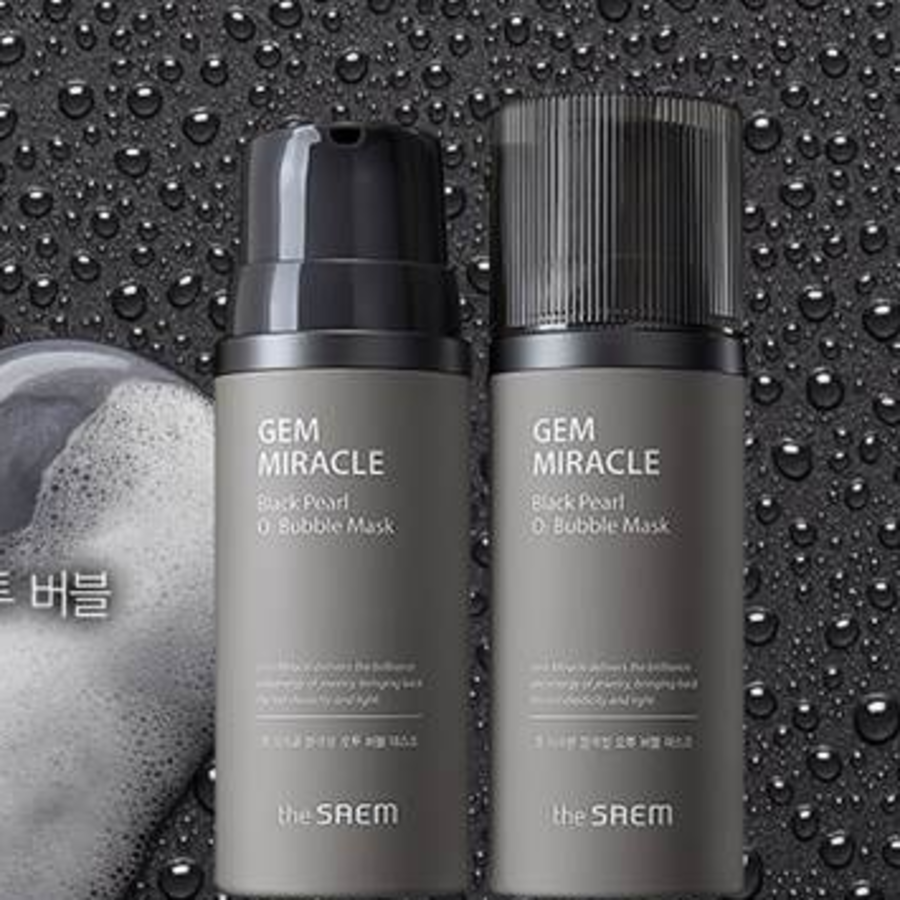 Маска-пузырь Saem Gem Miracle Black Pearl O2, 1 упаковка, 1 шт.