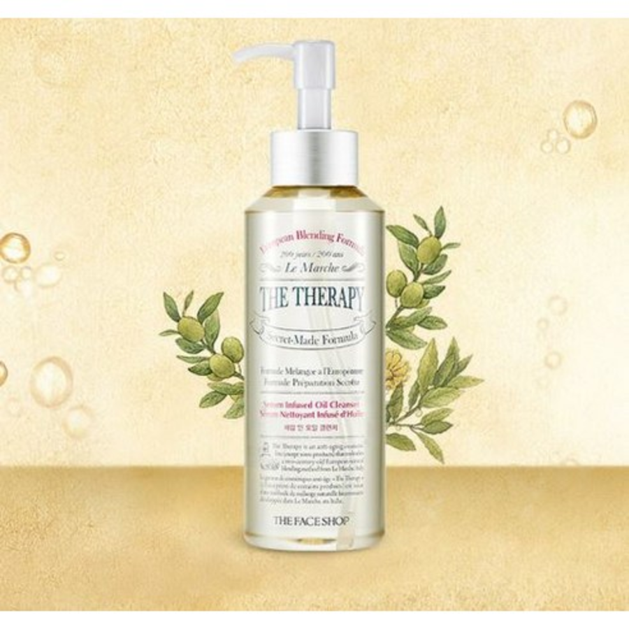 The Face Shop Лечебная сыворотка для умывания с маслом, 225 мл