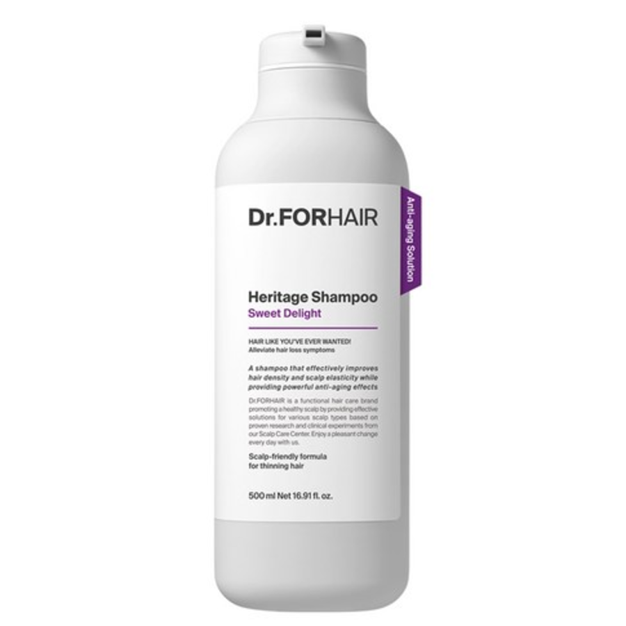 Шампунь Dr. For Hair Scalp Anti-Aging Heritage Shampoo Sweet Delight Scent, 500 мл