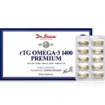 Dr. Brian rTG Омега-3 1400 Премиум, 252 г, 180 таблеток