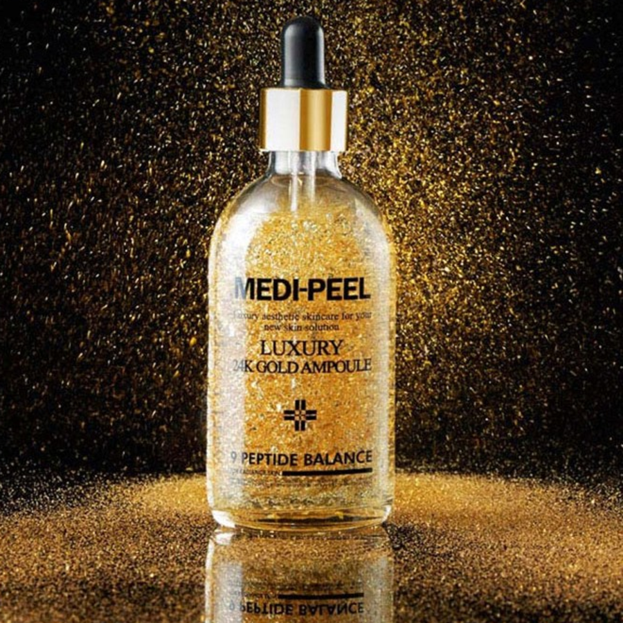 Medi-Peel Luxury 24K Gold Ampoule – роскошная ампула с 24-каратным золотом, 100 мл.