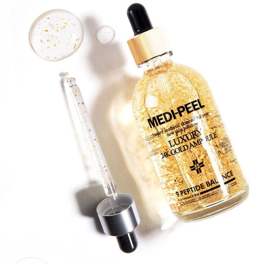 Medi-Peel Luxury 24K Gold Ampoule – роскошная ампула с 24-каратным золотом, 100 мл.