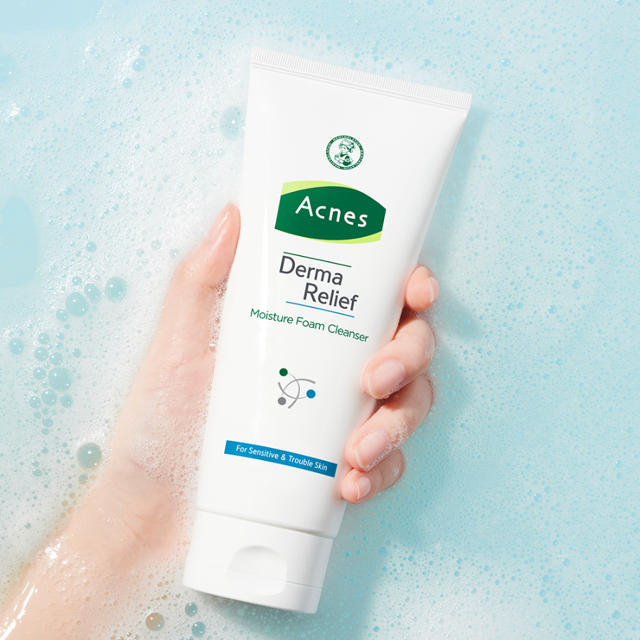 DERMARELIEF Moisture Foam Cleanser – увлажняющая очищающая пенка, 200 мл, 1 шт.