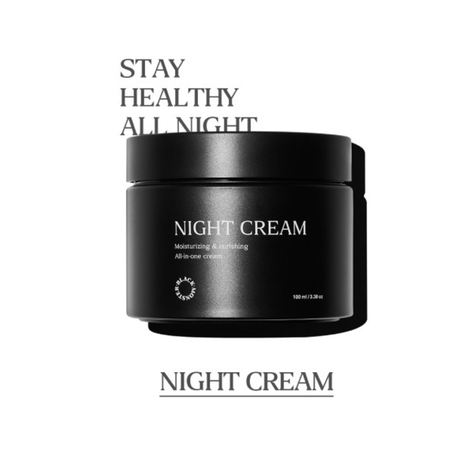 Black Monster Night Cream, 100ml – ночной крем, 100 мл