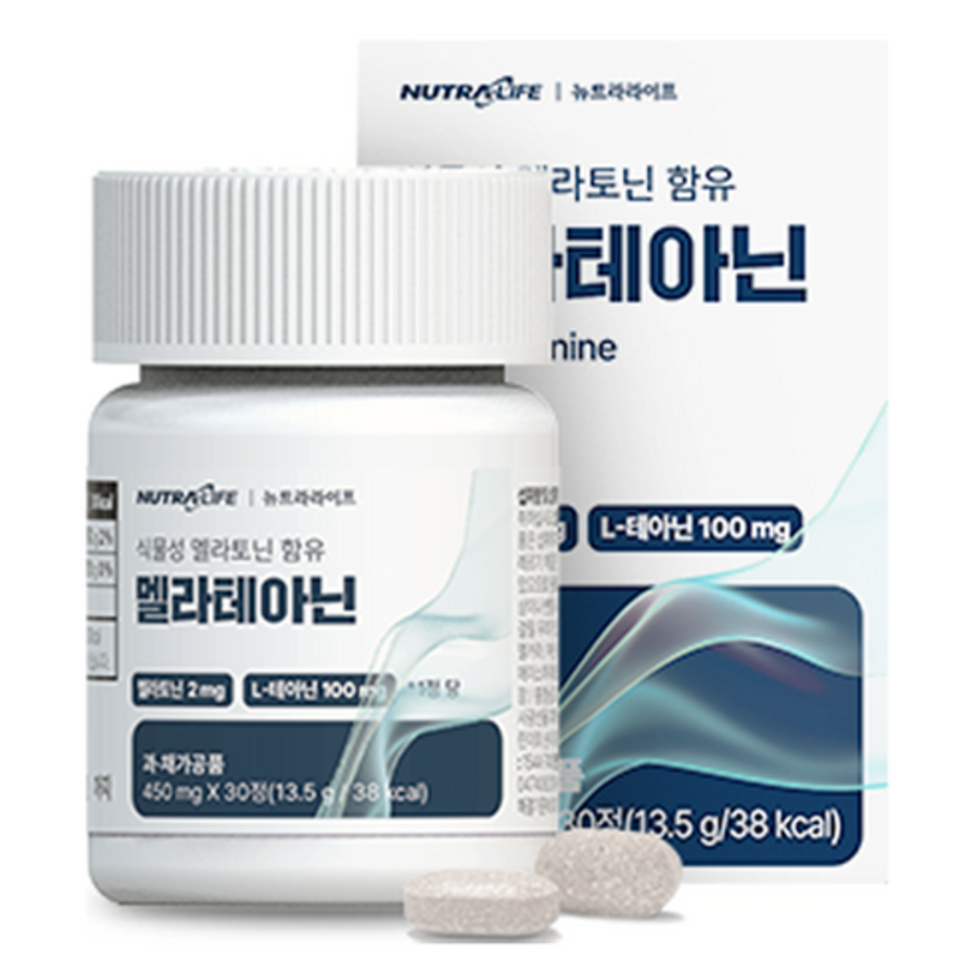 Nutra Life Melatheanine – растительная добавка с мелатонином, 30 пакетиков, 13.5 г