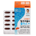 Real Doctor Liver-Friendly Milk Thistle Plus – добавка для здоровья печени, 30 таблеток
