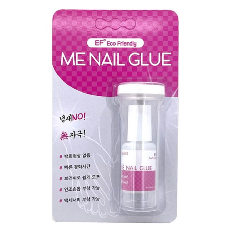 ME Nail Glue Brush Type клей для ногтей с кисточкой, 5 г