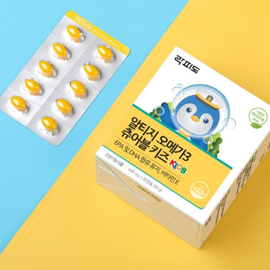 Lactofit RTG Omega-3 Chewable Kids – это жевательная добавка с омега-3 для детей, 90 штук