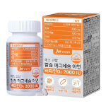 JW Jungwon Jeayak Haecho Coral Calcium Magnesium Zinc Vitamin D3 2000IU – комплекс для здоровья костей и суставов, 100 таблеток