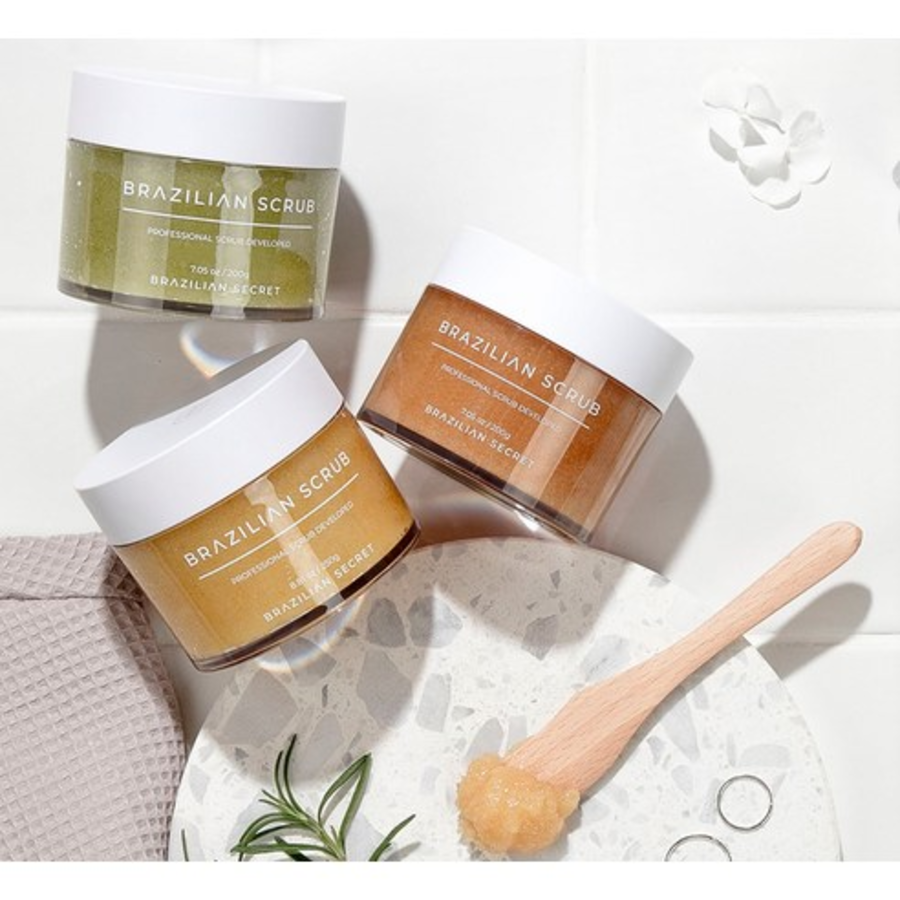 Brazilian Secret Waxing Scrub Lemon & Witch Hazel – скраб для тела с лимоном и гамамелисом, 250 г