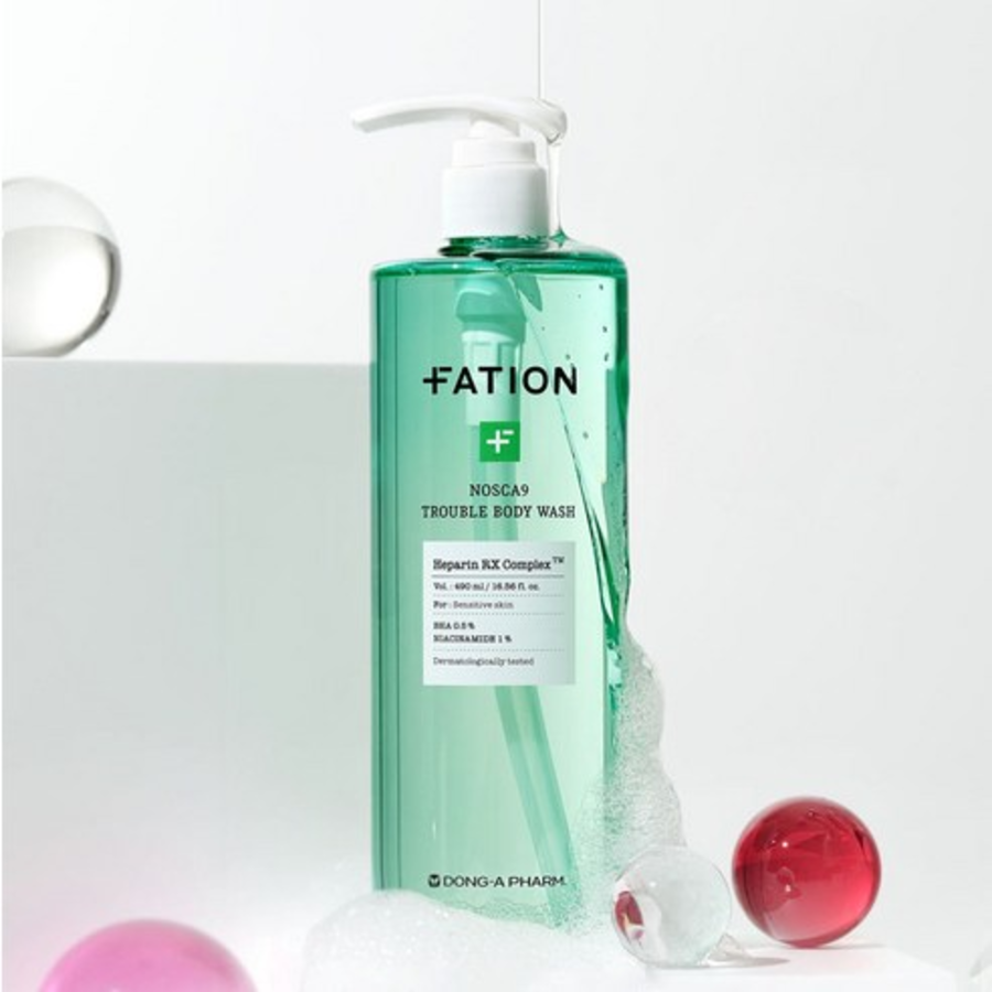 Pation NoScanine Trouble Body Wash Mugwort Scent – очищающее средство для тела с экстрактом полыни, 490 мл