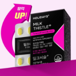Holidays Milk Thistle+ – добавка с расторопшей для поддержки здоровья печени, 30 таблеток