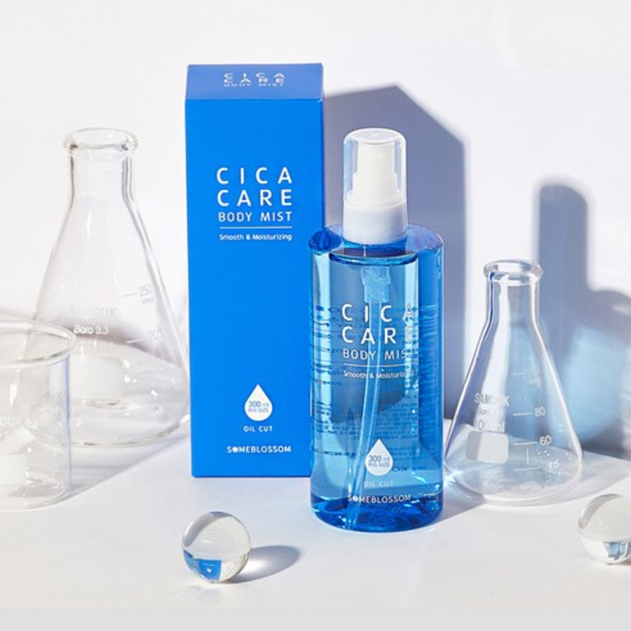 Someblossom Cica Care Body Mist – успокаивающий спрей для тела с центеллой, 150 мл