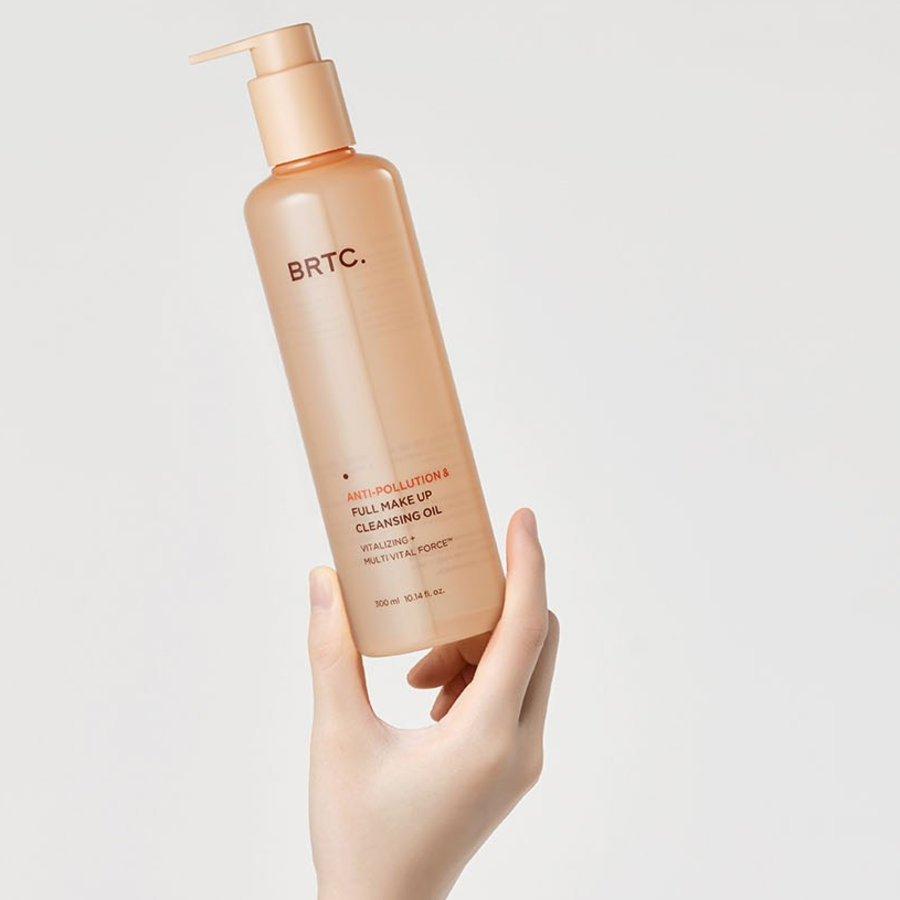 BRTC Anti-Pollution & Full Makeup Cleansing Oil – Очищающее масло для снятия макияжа и защиты от загрязнений, 300 мл