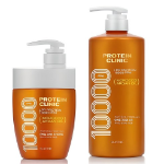 Elastine Protein Clinic 10000 Moroccan Argan Oil Shampoo & Treatment – шампунь и тритмент с аргановым маслом и протеинами, 1000 мл + 700 мл