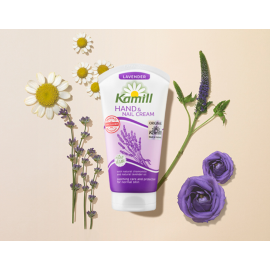 KAMIL Hand & Nail Cream Lavender – крем для рук и ногтей с лавандой, 75 мл