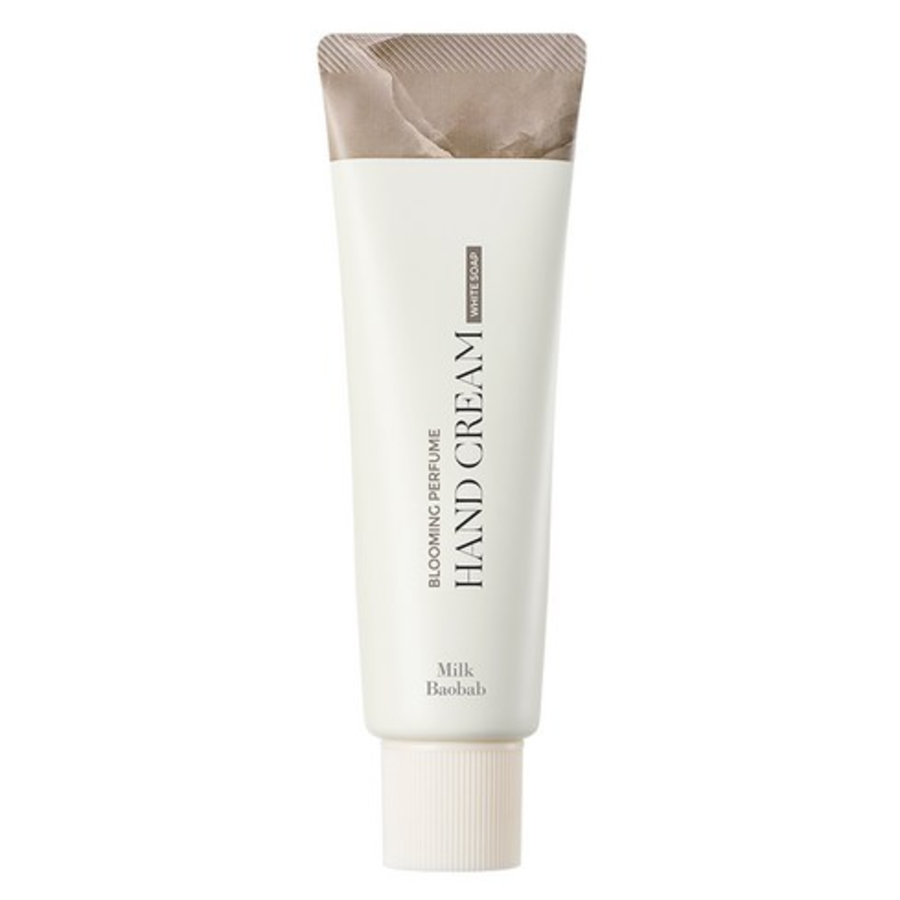 MILK BAOBAB Blooming Perfume Hand Cream White Soap – парфюмированный крем для рук с ароматом "Белое мыло", 50 г