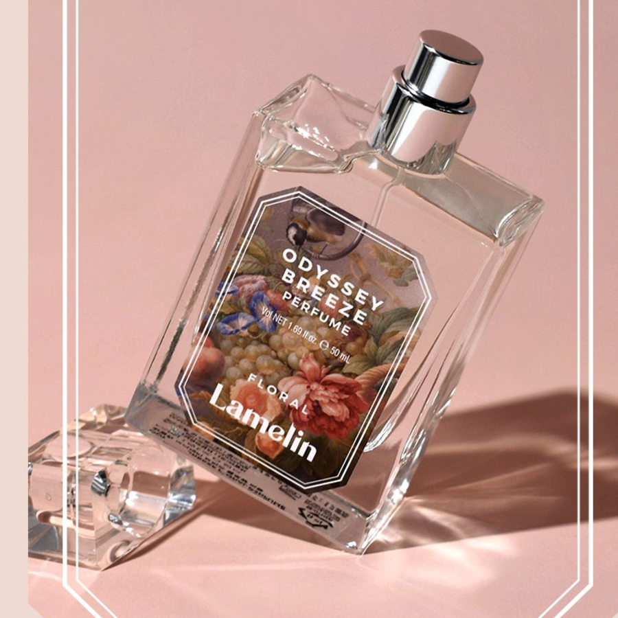 Lamelin Odyssey Breeze Floral Perfume – свежий и утончённый цветочный аромат, 50 мл