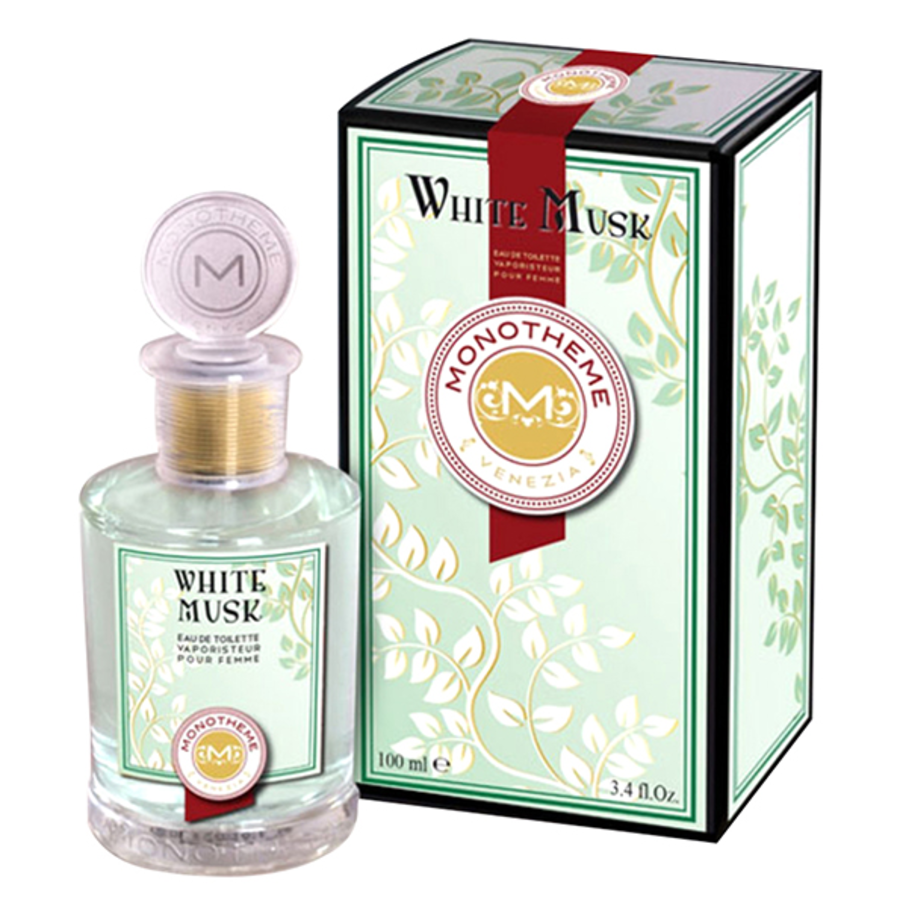 Monotheme White Musk EDT Eau de Toilette – мягкий и универсальный мускусный аромат, 100 мл