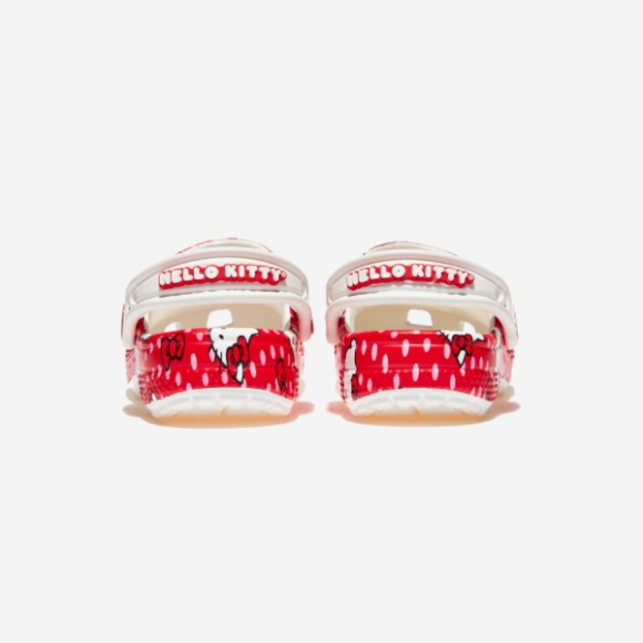 Crocs – сабо HELLO KITTY RED CLASSIC CLOG T