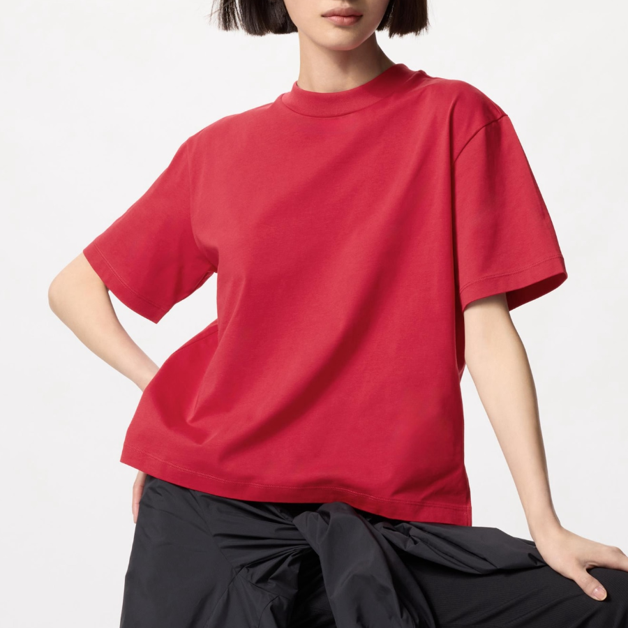 UNIQLO – футболка AIRism Cotton Short Sleeve T-shirt