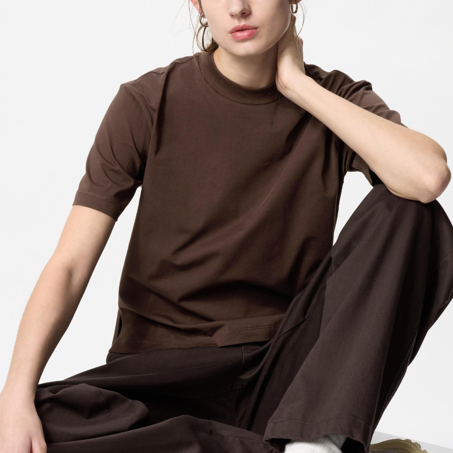 UNIQLO – футболка AIRism Cotton Short Sleeve T-shirt