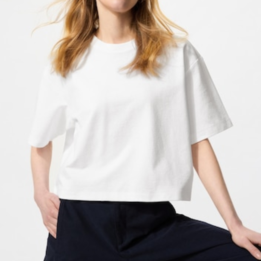 UNIQLO – футболка Texture Jersey T-Shirt (Short Sleeve)