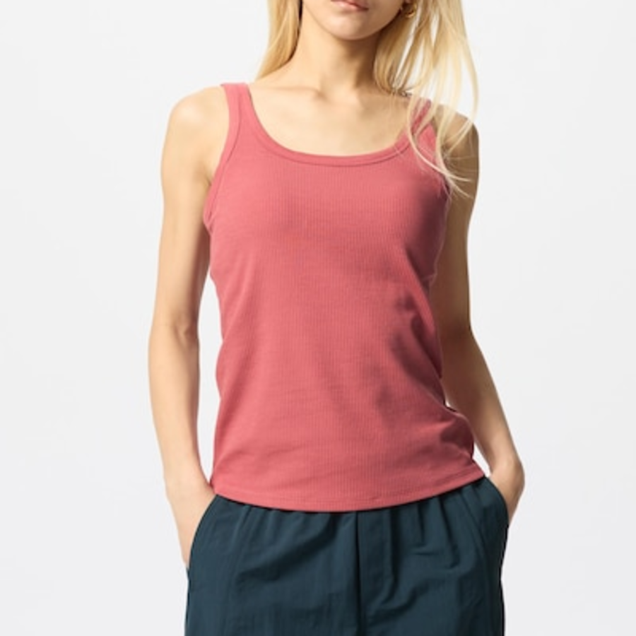 UNIQLO – топ AIRism Cotton Bra Tank Top