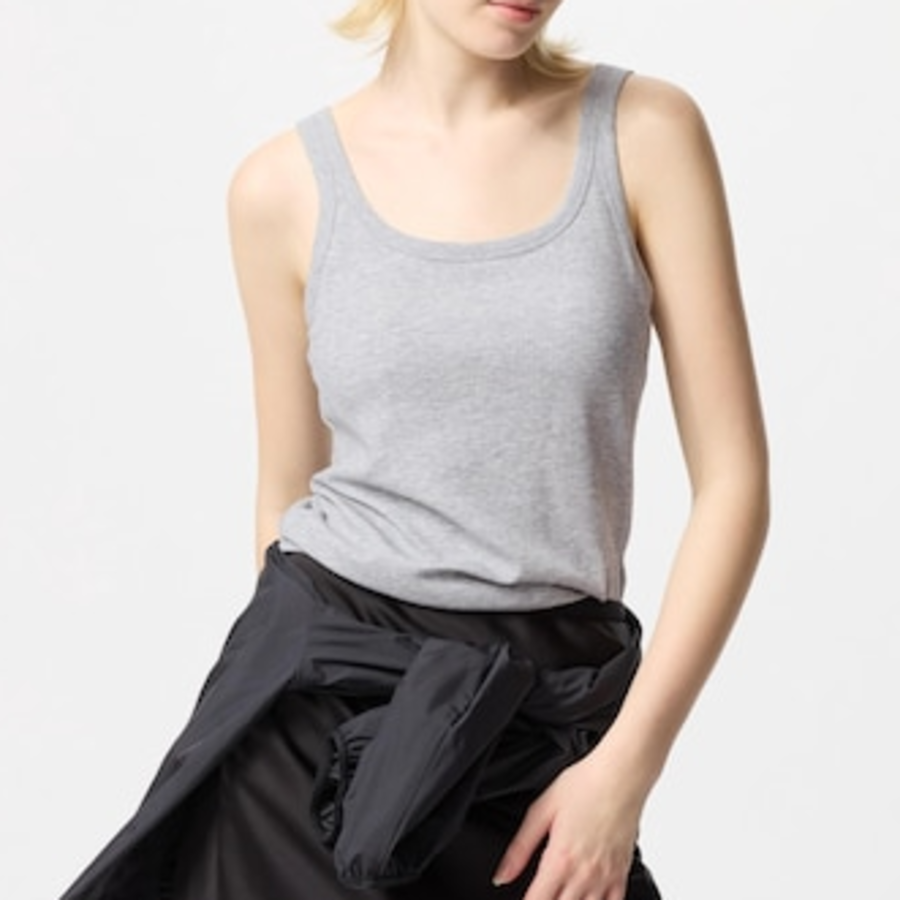 UNIQLO – топ AIRism Cotton Bra Tank Top