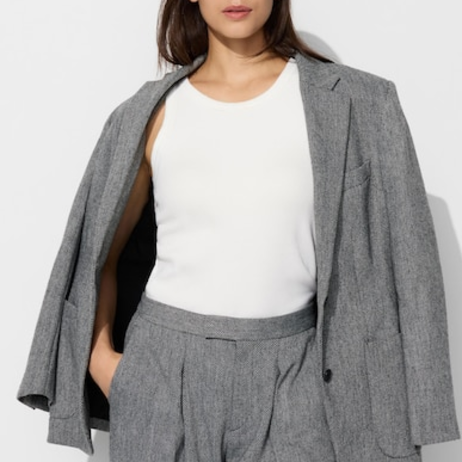 UNIQLO – топ Rib Bra Top