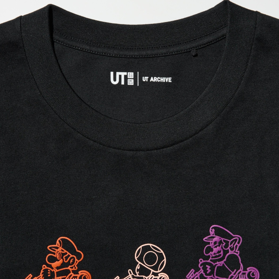 UNIQLO – футболка Super Mario Archive UT (Graphic T-Shirt · Short Sleeve) D