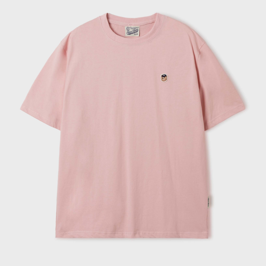 WHO.A.U Steve Head Patch Short Sleeve T-shirt