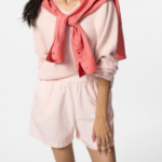 Uniqlo – шорты Cotton Easy Shorts (в полоску)