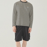 WHO.A.U Steve Stripe Long Sleeve T-Shirt
