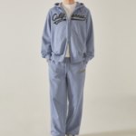 WHO.A.U Signature Patch Hood Zip-up