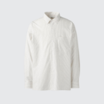 UNIQLO Broadcloth Oversized Shirt (Long Sleeve) Stripe
