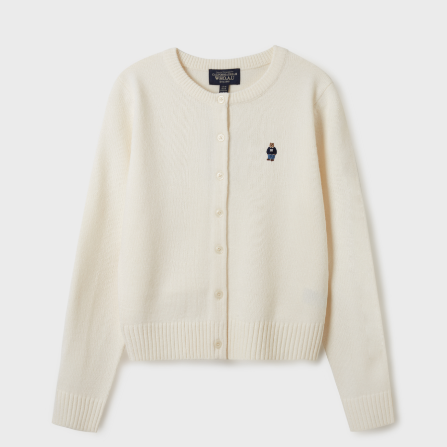 WHO.A.U — кардиган Steve R-neck Cardigan