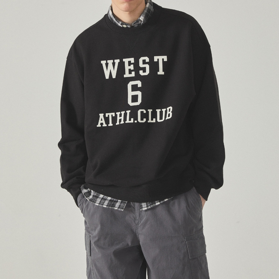 WHO.A.U Varsity Logo Sweatshirt