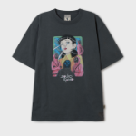 WHO.A.U [WAU X SQUID GAME] Cartoon Dyed T-Shirt