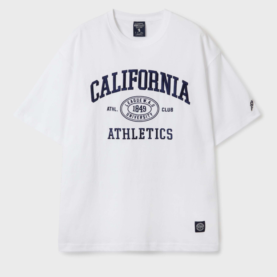 WHO.A.U — футболка California Embroidery T-shirt