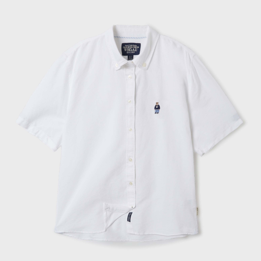 WHO.A.U — рубашка Steve Oxford Shirts (Slim Fit)
