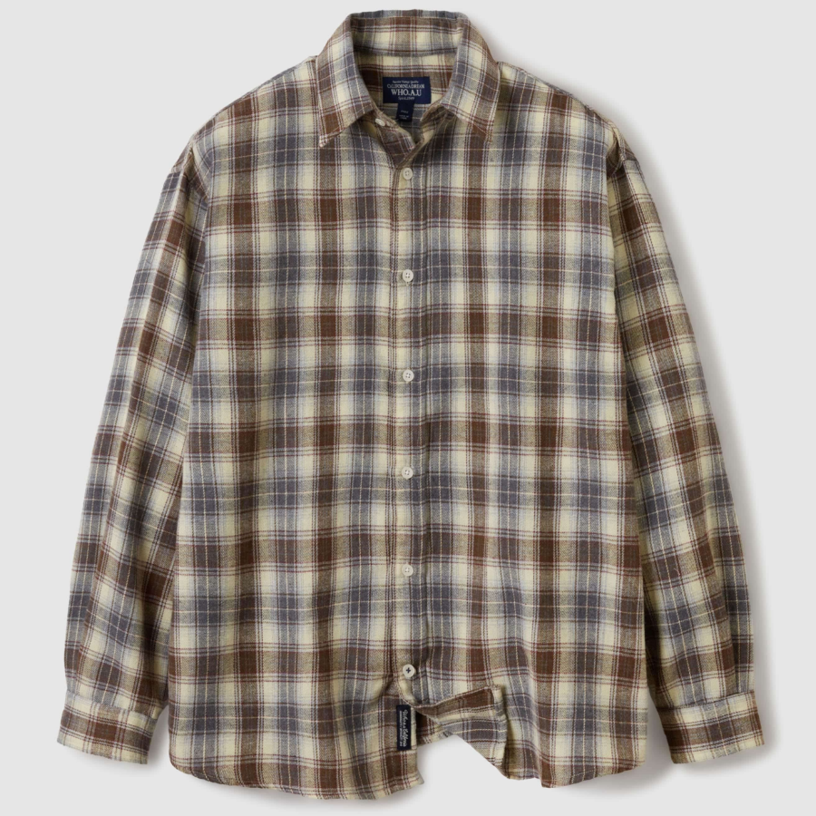 WHO.A.U Patterned OverFit Shirts