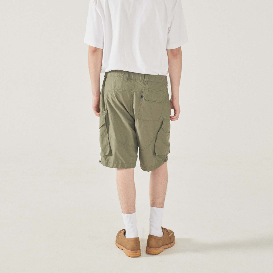 WHO.A.U Nylon Ribstop Cargo Pants (M)