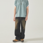 Vintage Washing Wide Denim (U)